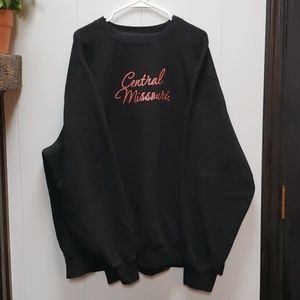 UCM Jansport Glitter/Rhinestone Sweatshirt